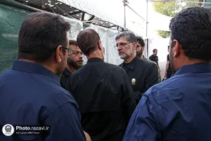 بازدید قائم مقام تولیت آستان قدس رضوی از موکب آبادانی&zwnj;ها