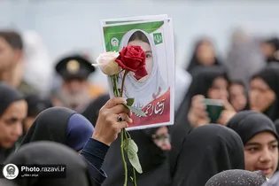 تجلیل از خانواده شهدای میناب در باغ اردوگاه خاتون