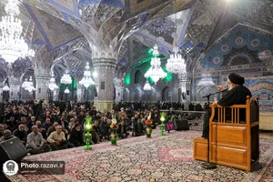 مراسم گرامیداشت حماسه ٩ دی در حرم مطهر رضوی - 3