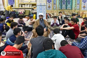 اعتکاف نوجوانان رضوی -1