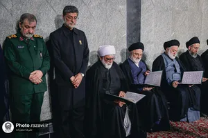 مراسم بزرگداشت رهبر شهید انقلاب اسلامی از سوی رهبر معظم انقلاب