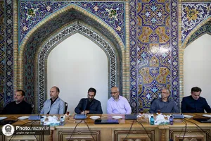دیدار جمعی از آزادگان استان خراسان با تولیت آستان قدس رضوی