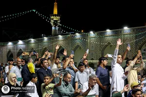 جشن ویژه زائران عرب&zwnj;زبان در حرم مطهر رضوی