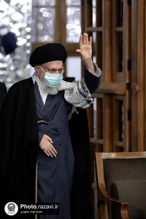 سخنرانی نوروزی رهبر معظم انقلاب در حرم مطهر رضوی