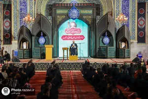 هیئت عزاداران استان چهارمحال و بختیاری در حسینیه حرم