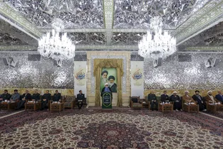 دیدار دست‌اندرکاران کنگره 18هزار شهید خراسان رضوی با تولیت آستان قدس رضوی