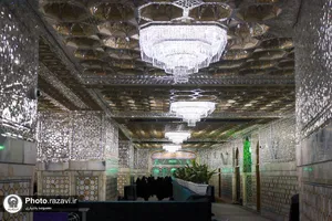 رواق حضرت معصومه سلام الله علیها حرم مطهر رضوی