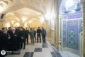 بازدید تولیت آستان قدس رضوی از پروژه رواق زیرسطحی امام حسین علیه&zwnj;السلام