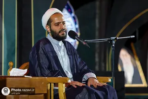 هیئت عزاداران استان چهارمحال و بختیاری در حسینیه حرم