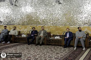 دیدار معاون و مدیران سیمای صدا و سیمای جمهوری اسلامی با تولیت آستان قدس رضوی