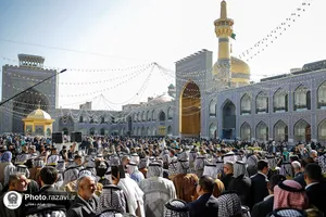 تشرف شیوخ عشایر عراق به حرم مطهر-۳
