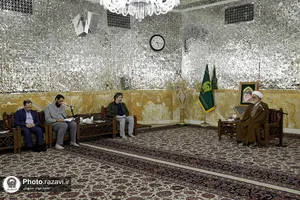 دیدار معاون و مدیران سیمای صدا و سیمای جمهوری اسلامی با تولیت آستان قدس رضوی