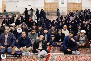 محفل قرآنی يادبود شهيده معصومه كرباسی