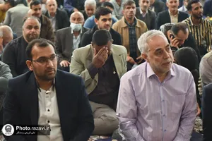مراسم استقبال از ماه مبارک رمضان در حرم مطهر رضوی