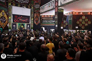 حضور تولیت آستان قدس رضوی در محفل اشک