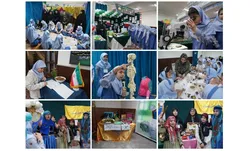 نمایشگاهی مملو از پرسش، جستجوگری و یادگیری در دبستان امام رضا (ع)