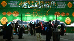پذیرایی موکب امام رضا(ع) از زائران اربعین در گرمای نقطه صفر مرزی مهران