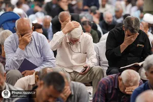 حال و هوای حرم مطهر رضوی در روز زیارتی امام رضا علیه&zwnj;السلام