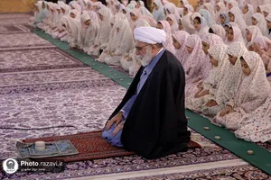 جشن تکلیف دوهزار نفری دختران مشهدی-1