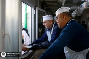 موکب پذیرایی از زائرین بارگاه منور رضوی