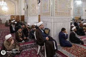 تشرف مهمانان کنگره بین&zwnj;المللی امناءالرسل به حرم مطهر رضوی