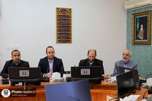 نشست صمیمانه کارکنان مرکز گزینش با قائم&zwnj; مقام تولیت آستان قدس رضوی