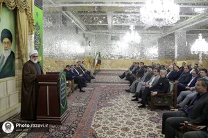 دیدار مدیران شهری مشهد با تولیت آستان قدس رضوی