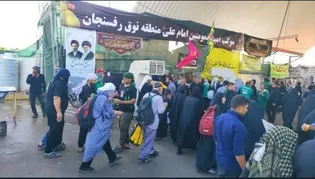 توزیع ۱۰ هزار غذای نذری بین زوار اربعین از سوی خادم‌یاران رفسنجان