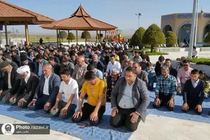 نماز عید در مجتمع&zwnj;های میان راهی