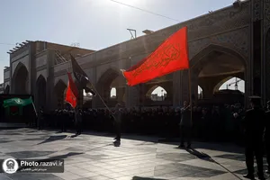 عزاداری هیئت عالم آل محمد در روز شهادت امام سجاد علیه السلام