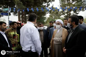 بازدید تولیت آستان قدس رضوی از روند خدمت&zwnj;رسانی به زائران نوروزی