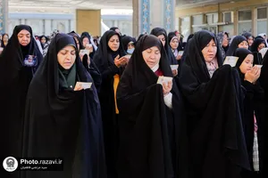 اقامه نماز عید سعید فطر در حرم مطهر رضوی - 2