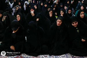 عزاداری زنان نوغان