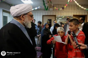حضور تولیت آستان قدس رضوی در آسایشگاه شهید فیاض بخش مشهد
