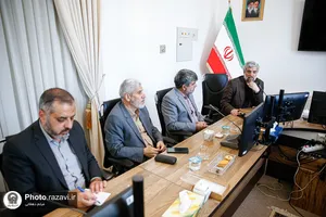 دیدار جمعی از پیشکسوتان رسانه با مدیر عالی حرم مطهر رضوی