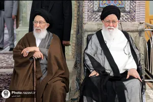مراسم گرامیداشت سی و چهارمین سالگرد ارتحال امام خمینی در حرم مطهر رضوی