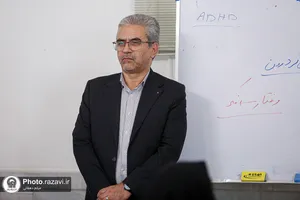 بازدید دکتر آذریان رئیس مرکز مشاوره آستان قدس رضوی از کلاس&zwnj;های دوره روانشناسی ویژه مربیان مهدالرضا علیه السلام