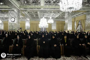 نکوداشت مقام معلم در حرم مطهر رضوی