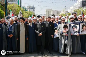 راهپیمائی روز جهانی قدس در مشهد-١