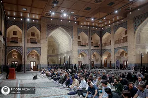تشرف نخبگان و المپیادی کشور به حرم مطهر رضوی
