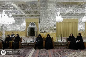 دیدار جمعی از پرسنل خواهران انتظامات حرم با تولیت آستان قدس رضوی