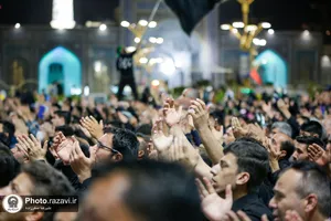 مراسم احیا شب بیست و سوم ماه مبارک رمضان در حرم مطهر رضوی - 1