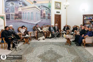 استقبال از شیوخ عشایر عراق در فرودگاه شهید هاشمی&zwnj;نژاد مشهد - 1