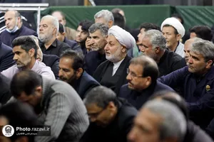 مراسم عزاداری روز شهادت امام صادق(علیه&zwnj;السلام) در حرم مطهر رضوی