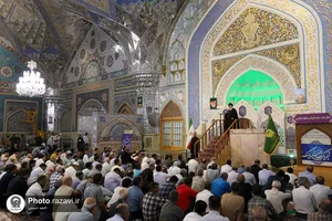 اقامه نماز عید سعید قربان در حرم مطهر رضوی-2