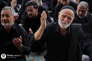 اجتماع عزاداران رضوی در حرم مطهر رضوی