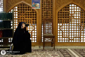 بازدید اصحاب رسانه از کتابخانه مرکزی آستان قدس رضوی