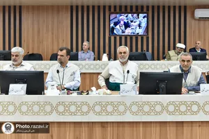 نشست سالانه مدیران کانون های خدمت رضوی -1