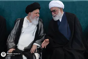 مراسم بزرگداشت آیت&zwnj;الله سیدموسی شبیری زنجانی در حرم مطهر رضوی