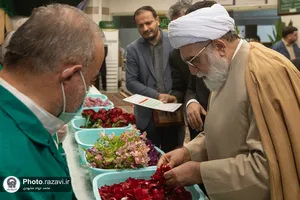 بازدید تولیت آستان قدس رضوی از بخش شمیم رضوان